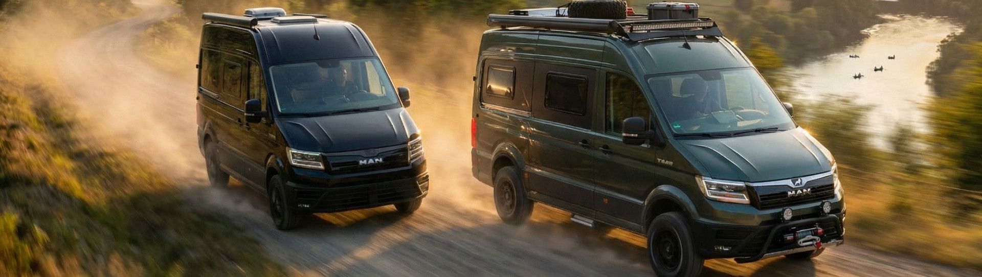 Luchtvering voor MAN TGE 4x4 offroad camper