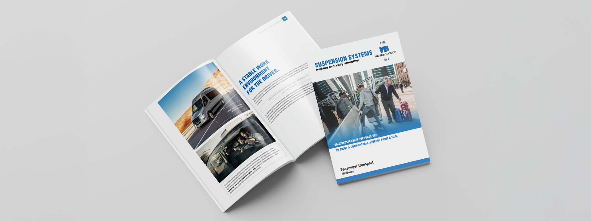 Photo: minibus passenger transport brochure