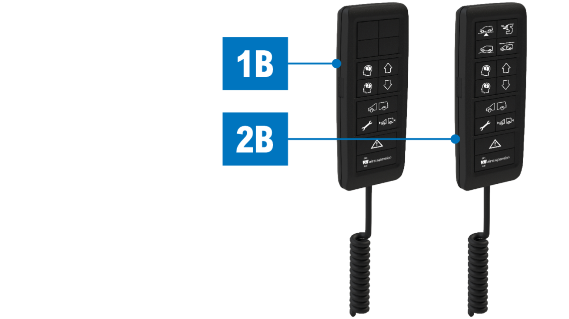 VB-FullAir LCV Remote opties