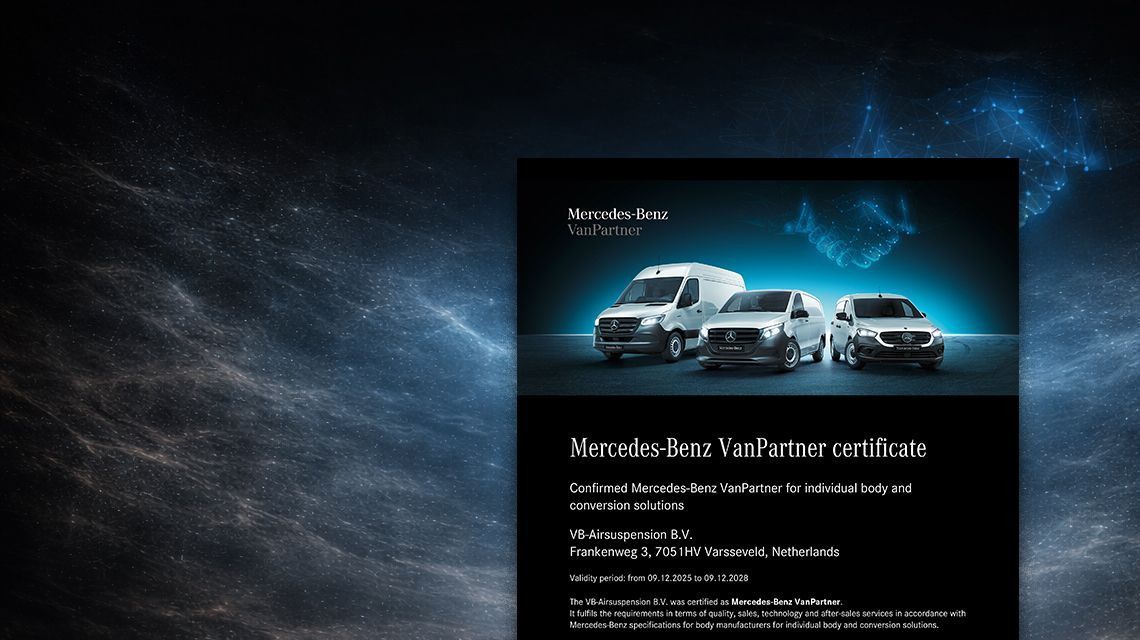 VB-Airsuspension is Mercedes Benz VanPartner