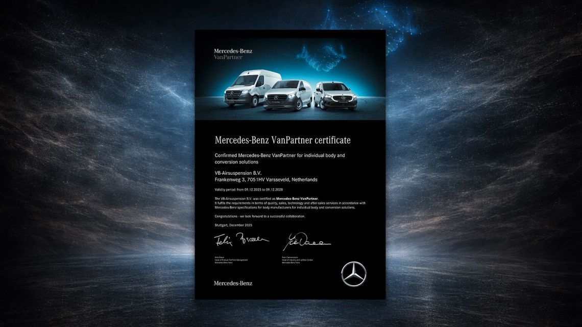 VB-Airsuspension  Mercedes Benz VanPartner