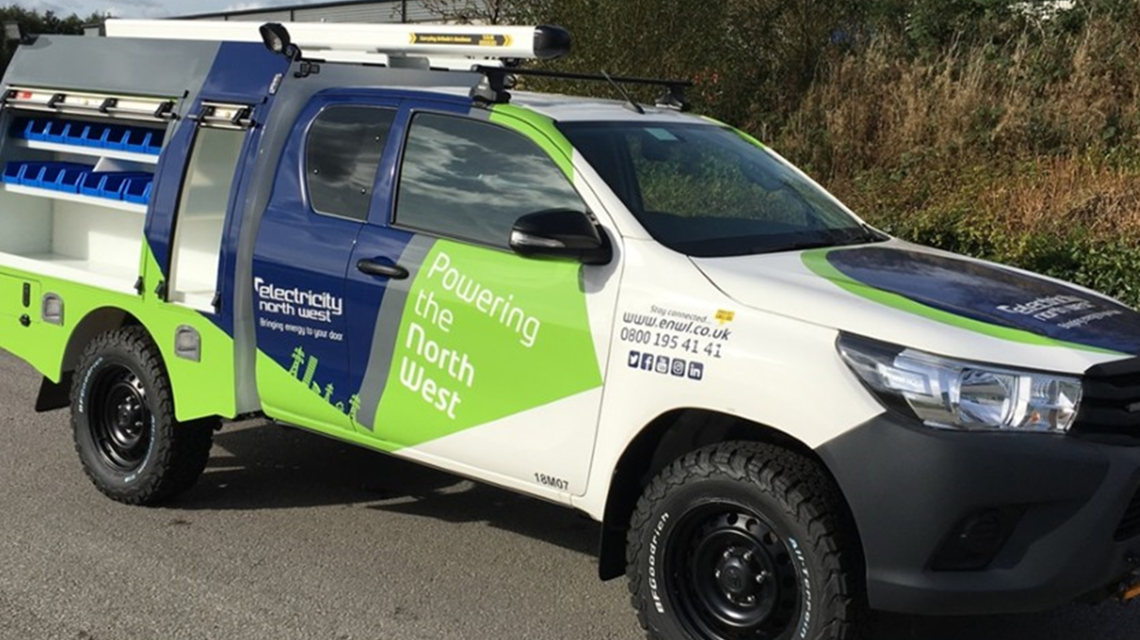 Photo: Isuzu D-Max client Electricity North West