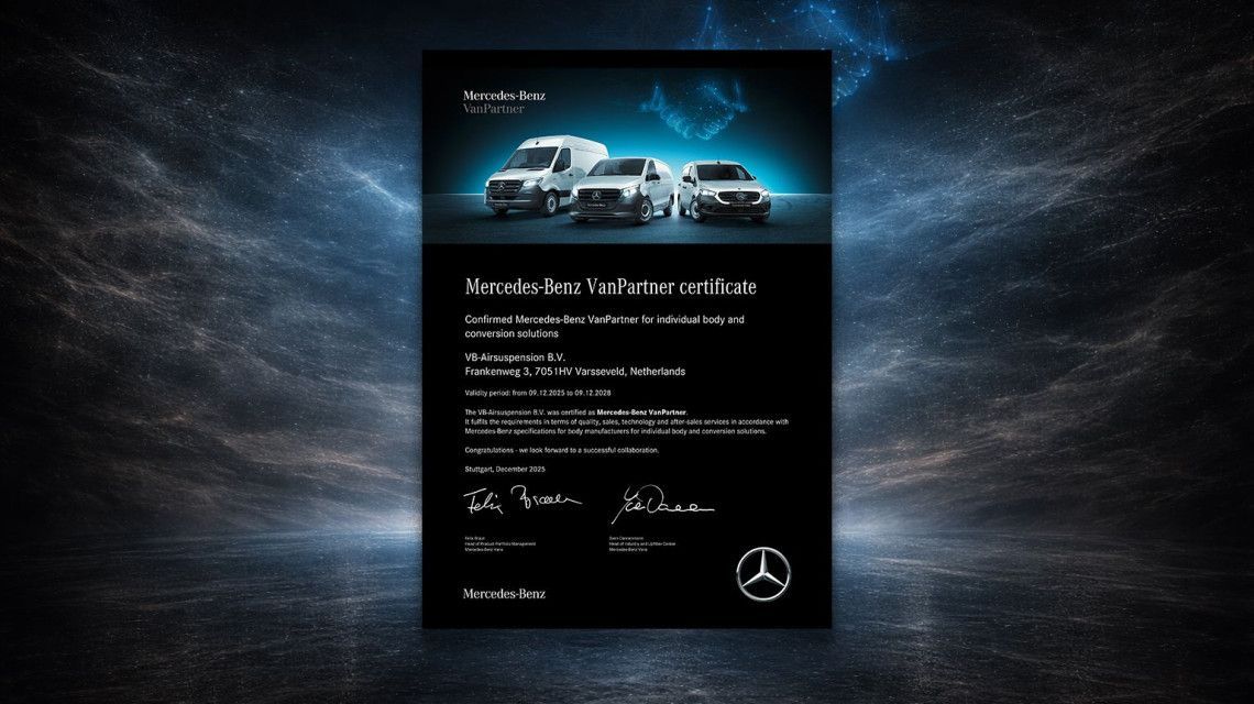VB-Airsuspension è Mercedes Benz VanPartner