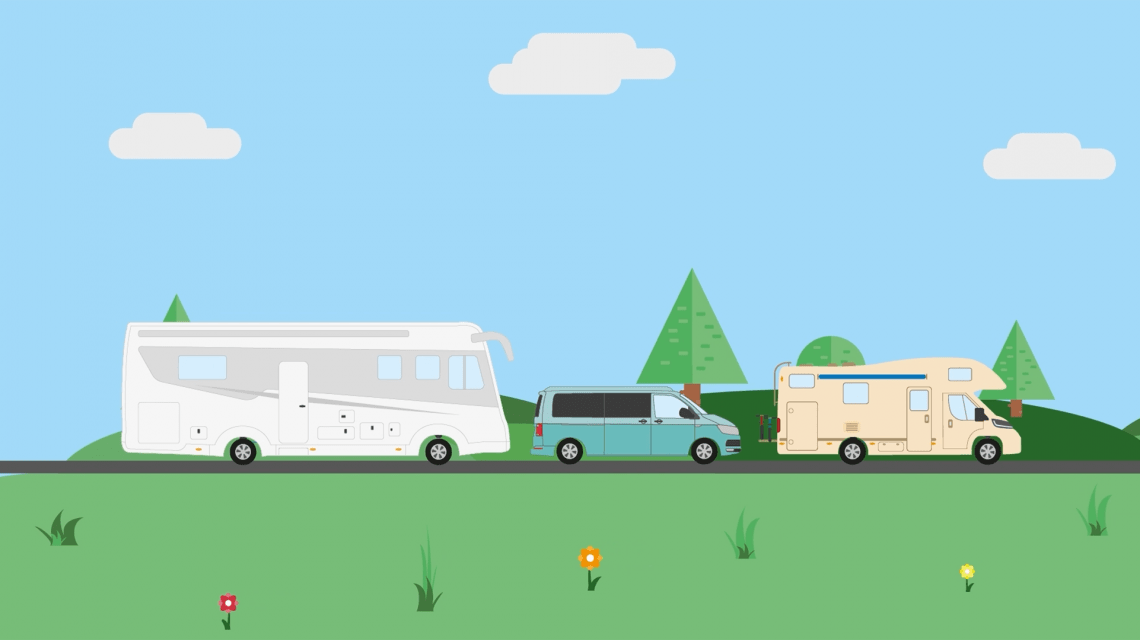 Animación: aplicaciones para autocaravanas