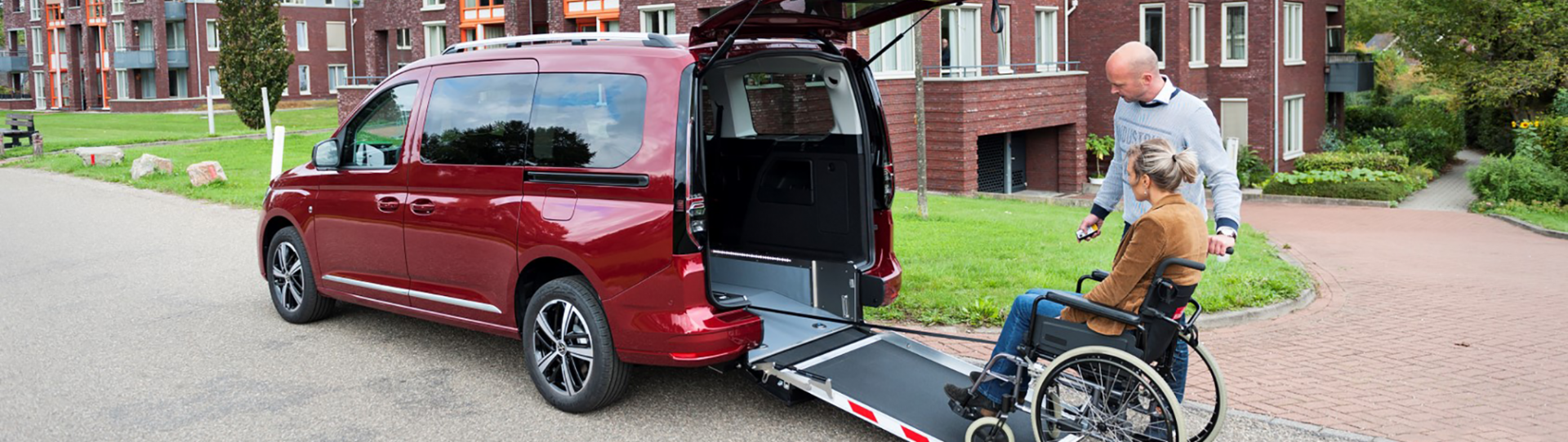 Foto: Volkswagen Caddy van onze partner B-Style 