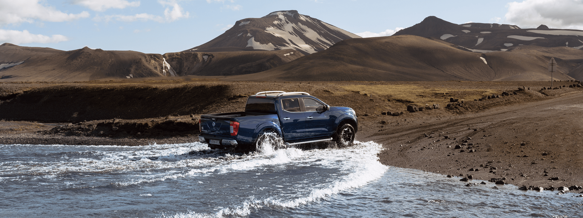 Pick-up in water