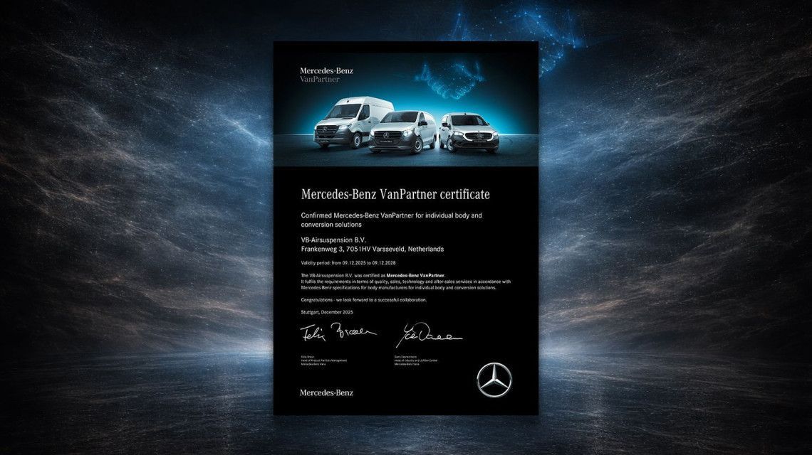 VB-Airsuspension è Mercedes Benz VanPartner